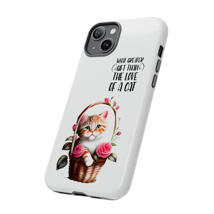 I Phone Tough cases for - I Phone, Samsung & Google Pixel - Cats