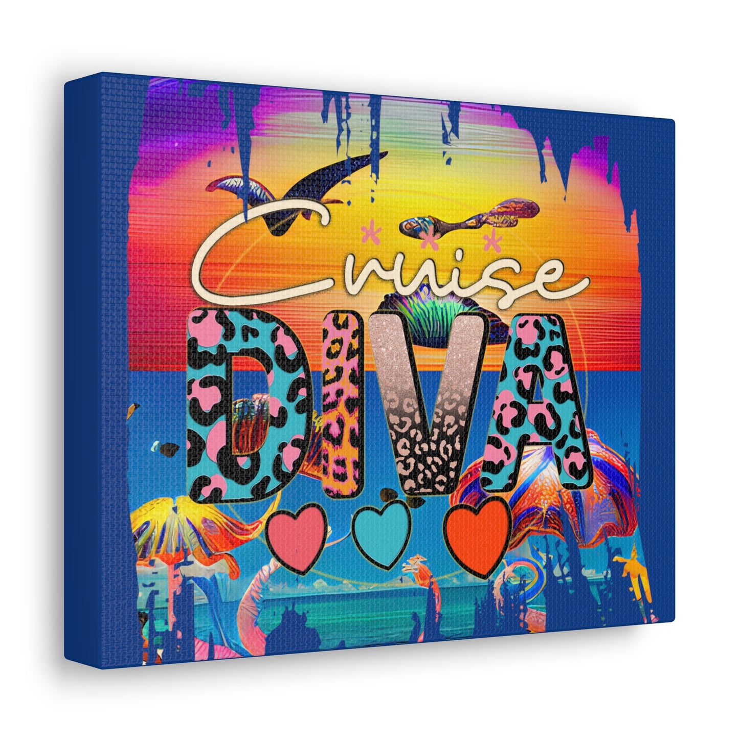 Canvas Gallery Wraps- Cruise Diva