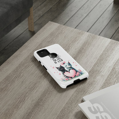 I Phone Tough Phone Cases- I Phone, Samsung, Google Pixel- cat