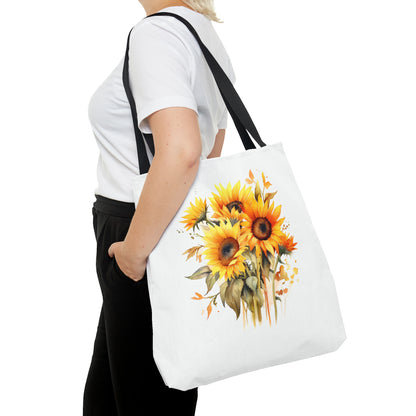 Canvas Tote Bag - Sunflowers