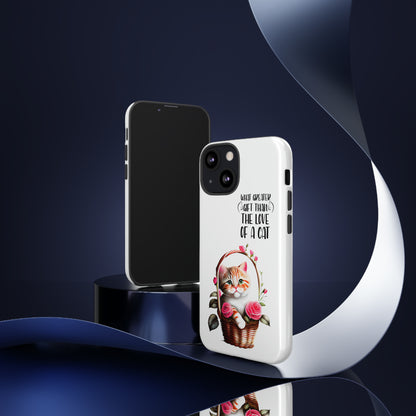 I Phone Tough cases for - I Phone, Samsung & Google Pixel - Cats