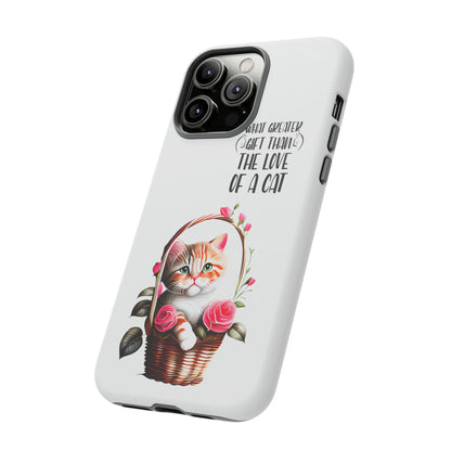 I Phone Tough cases for - I Phone, Samsung & Google Pixel - Cats