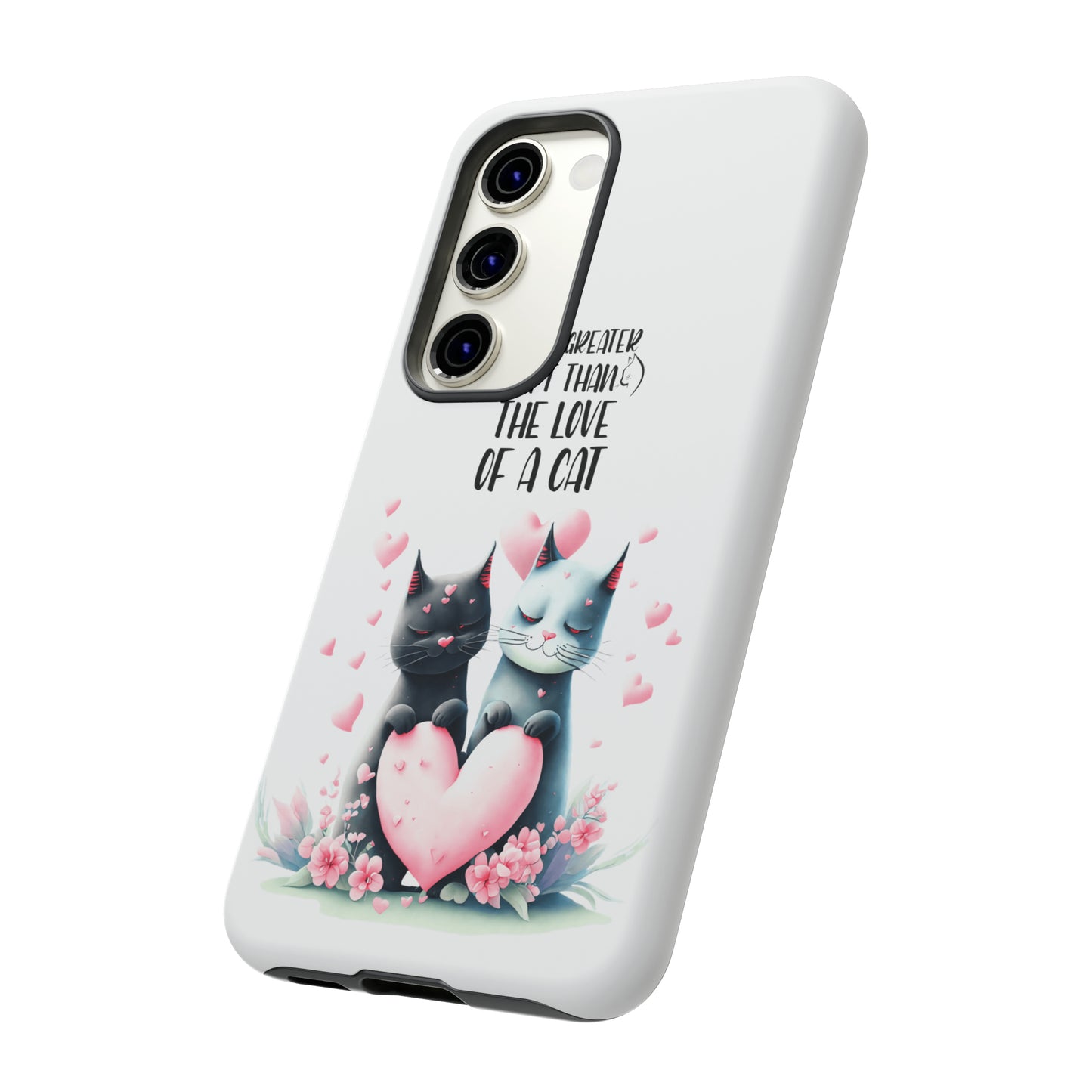 I Phone Tough Phone Cases- I Phone, Samsung, Google Pixel- cat