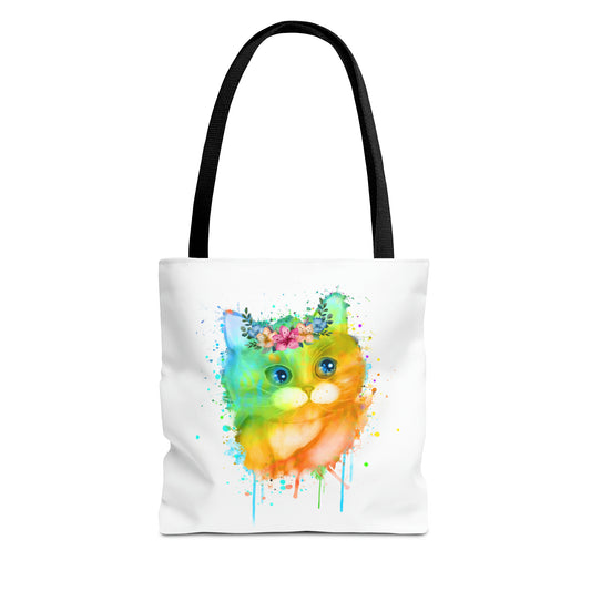 Canvas Tote Bag -Cat