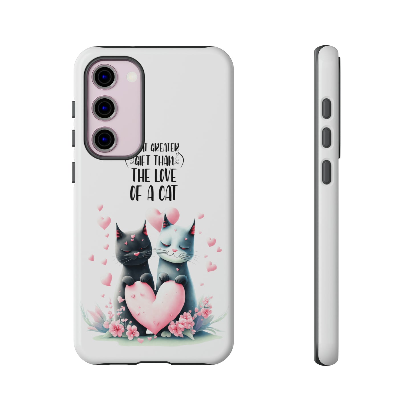 I Phone Tough Phone Cases- I Phone, Samsung, Google Pixel- cat