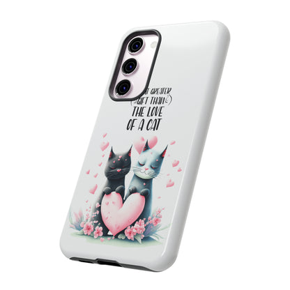 I Phone Tough Phone Cases- I Phone, Samsung, Google Pixel- cat