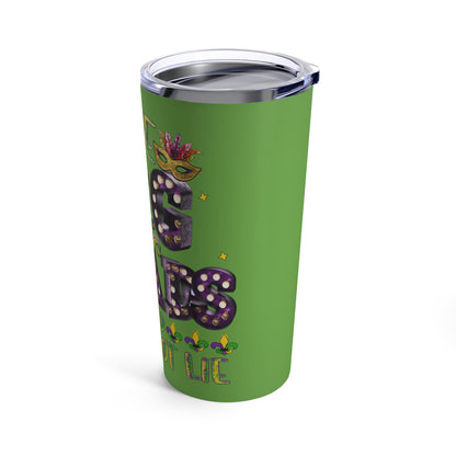 Tumbler 20oz- Mardi Gras