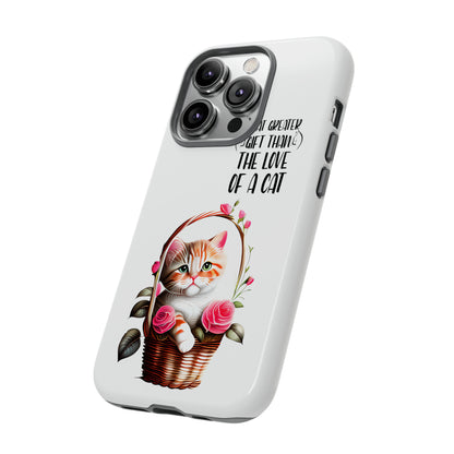 I Phone Tough cases for - I Phone, Samsung & Google Pixel - Cats