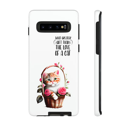 I Phone Tough cases for - I Phone, Samsung & Google Pixel - Cats