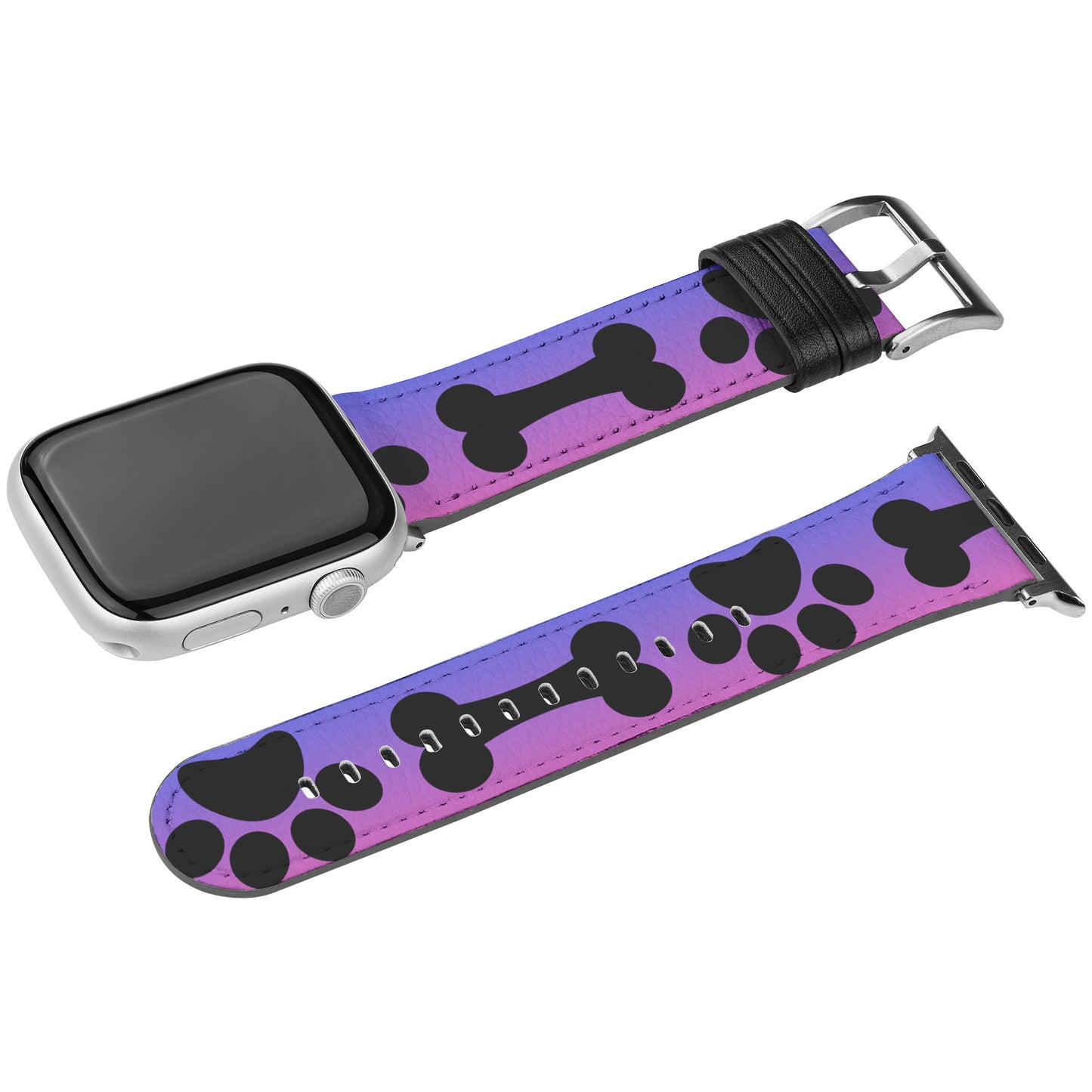 Apple watch band- Dog Paws & Bones 38/42mm
