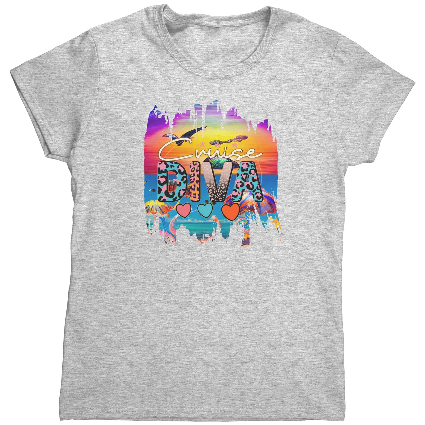 T Shirt Women's /Unisex- Cruise Diva