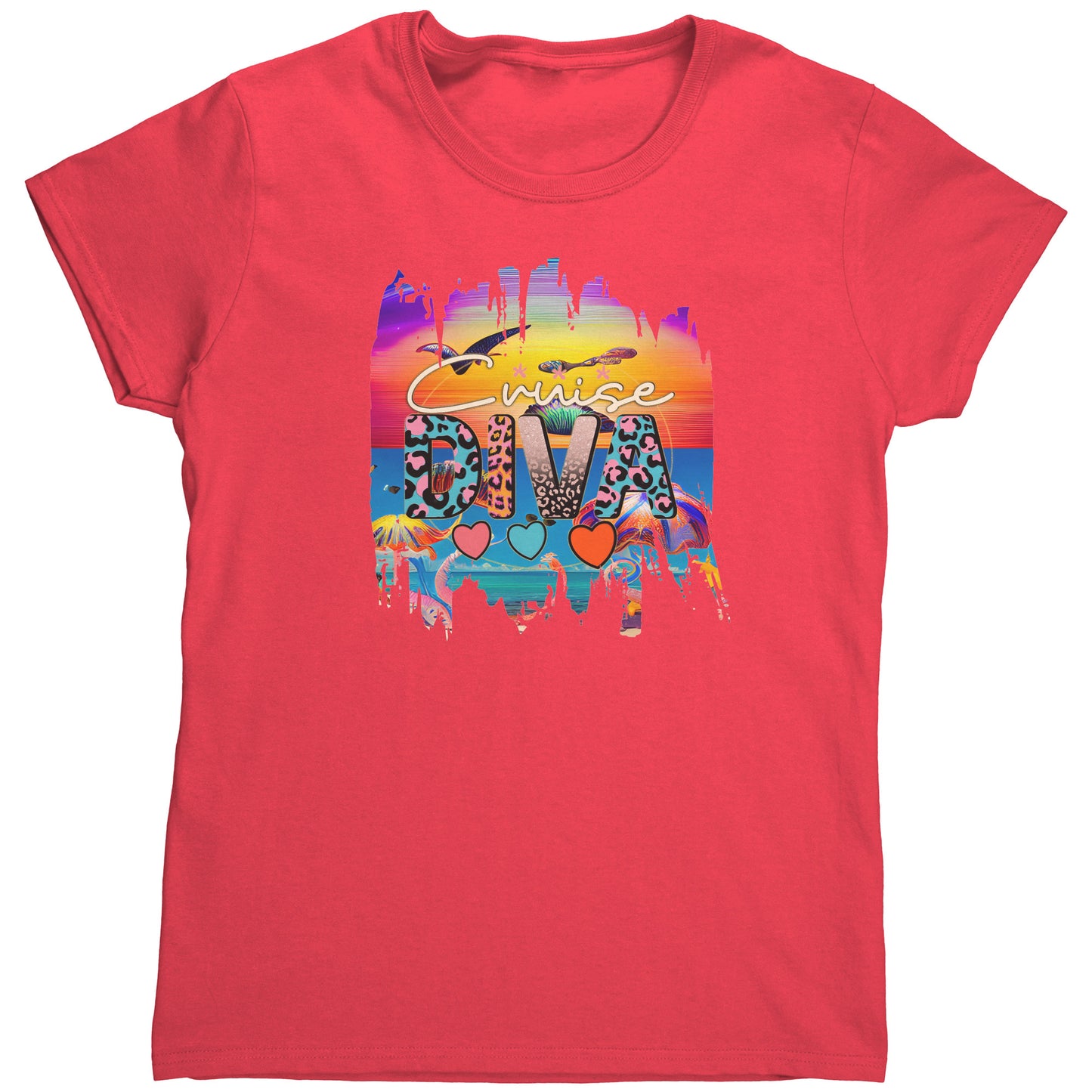 T Shirt Women's /Unisex- Cruise Diva