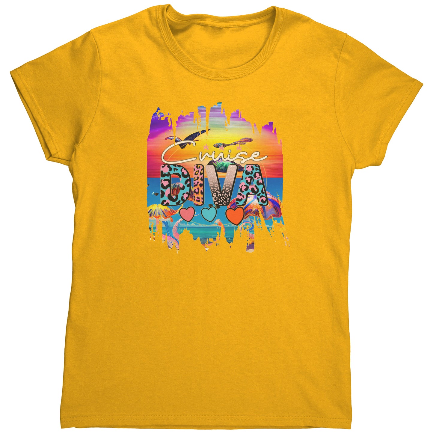 T Shirt Women's /Unisex- Cruise Diva