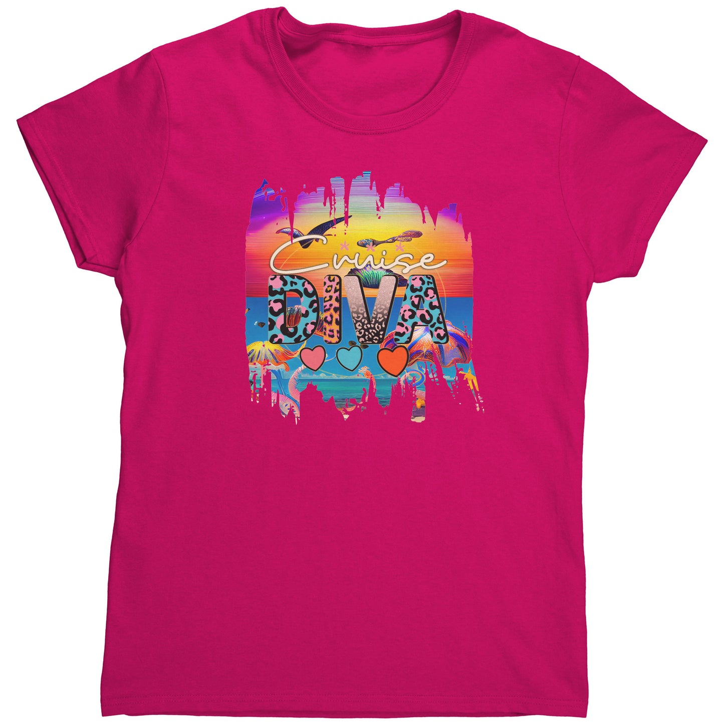 T Shirt Women's /Unisex- Cruise Diva