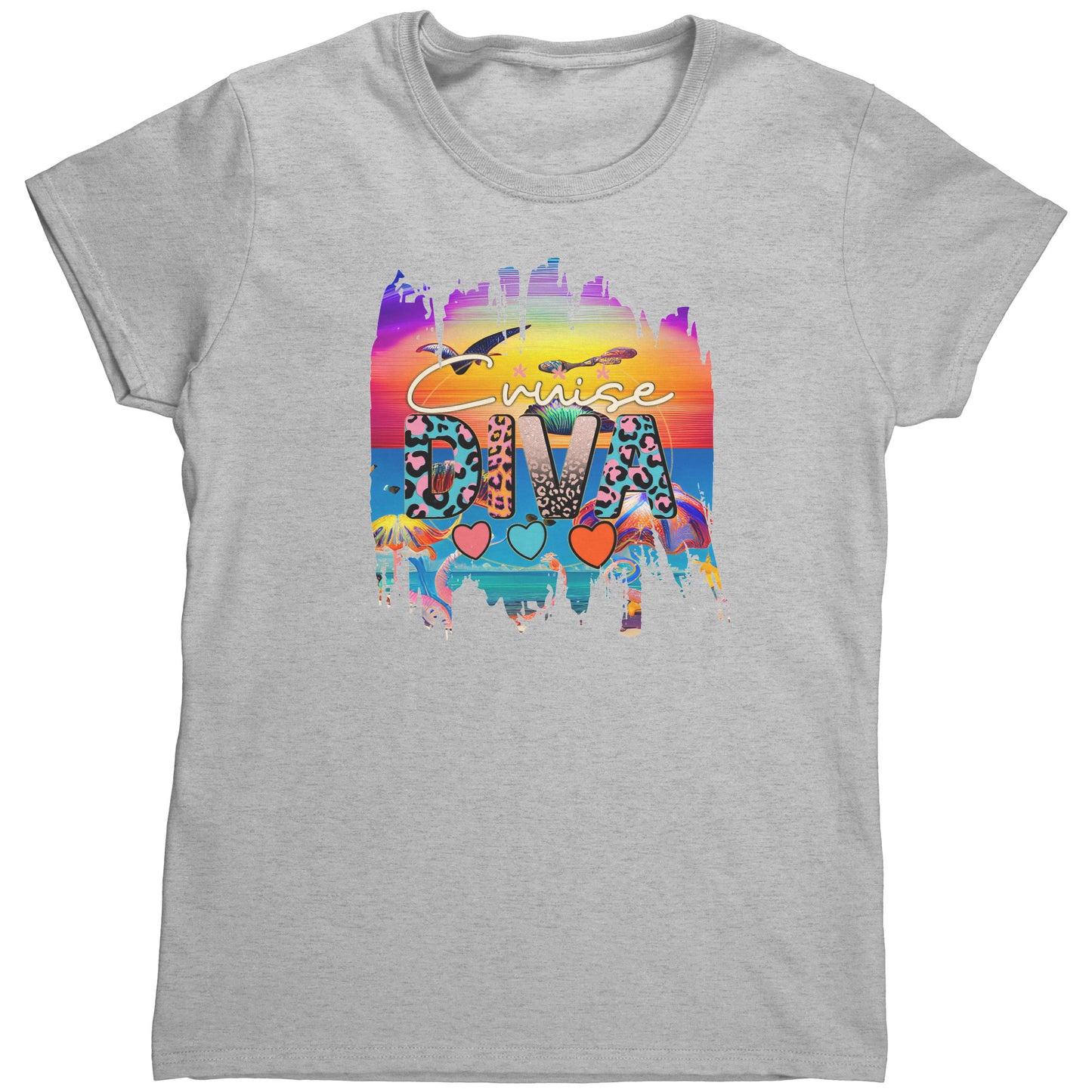 T Shirt Women's /Unisex- Cruise Diva