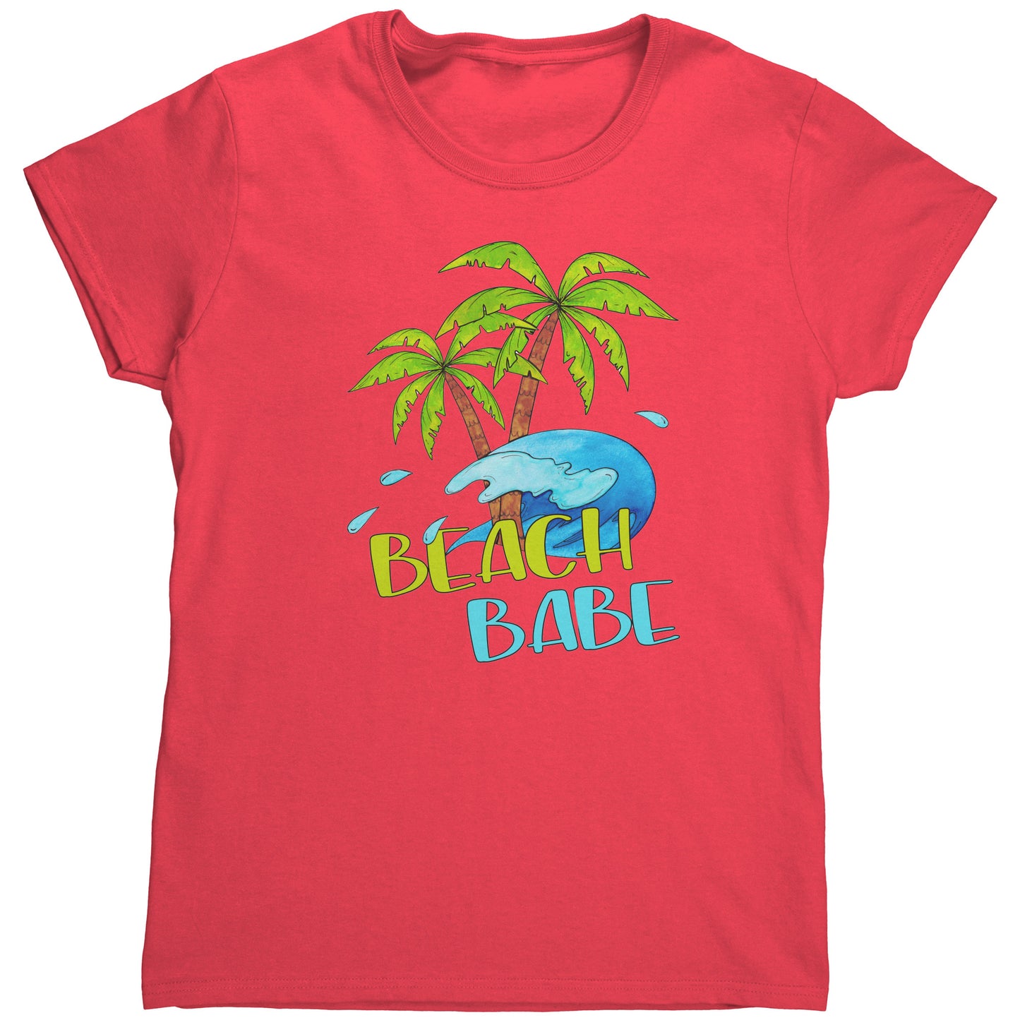 T Shirt Women's/Unisex/Youth- Beach Babe