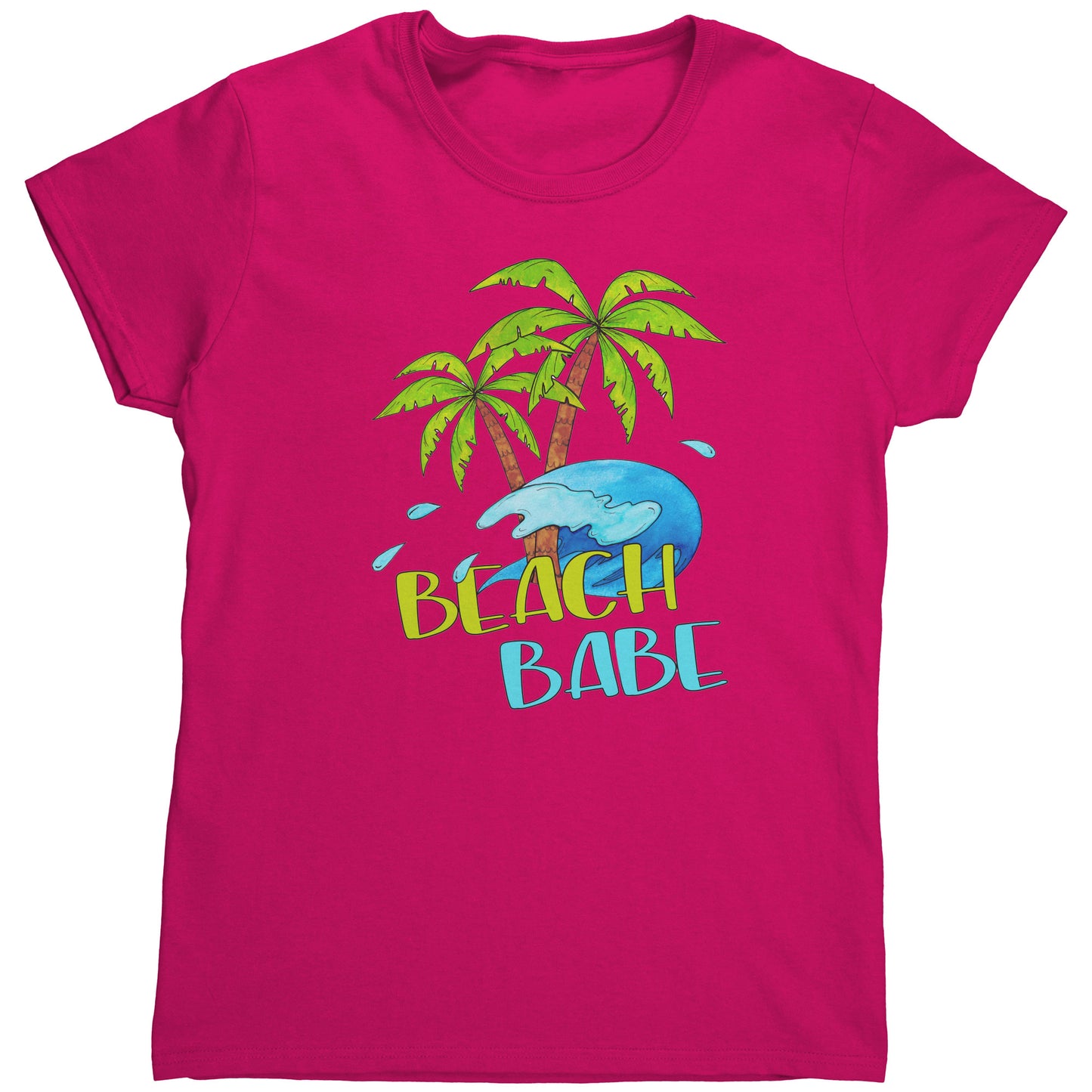 T Shirt Women's/Unisex/Youth- Beach Babe