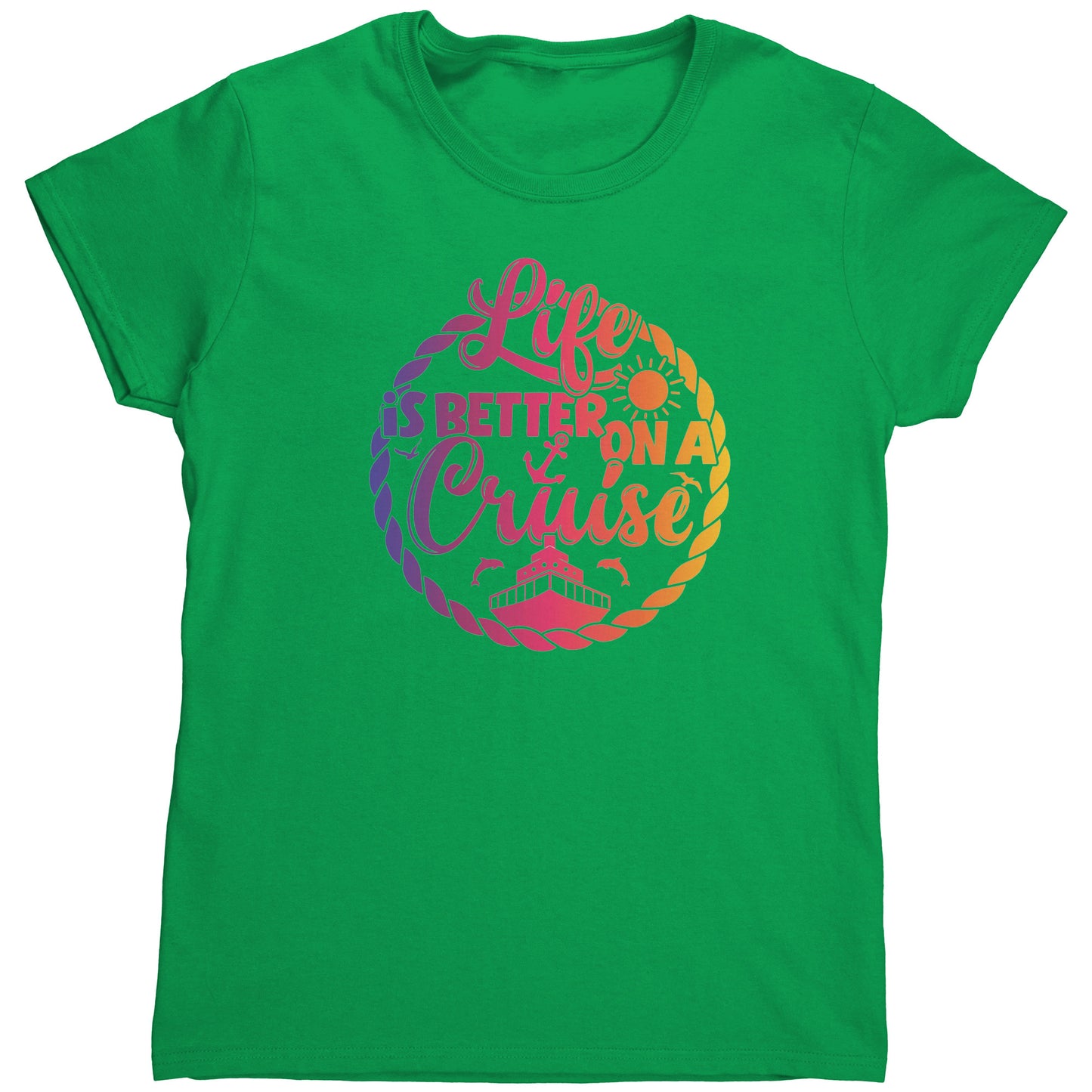 T Shirt Women's/Unisex/ Youth - Life is Better on a Cruise3
