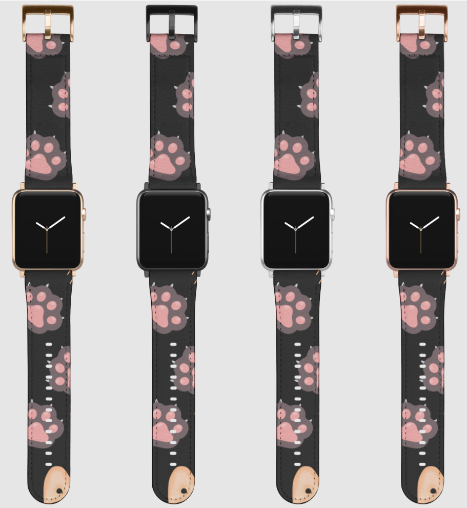 Apple Watch Band- Cat Print 38/42mm
