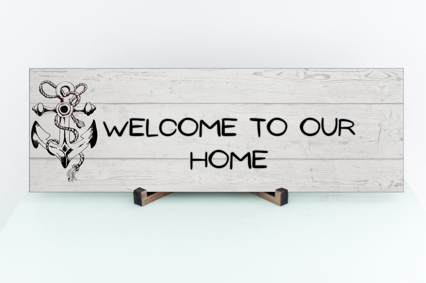 Welcome to our home MDF sign