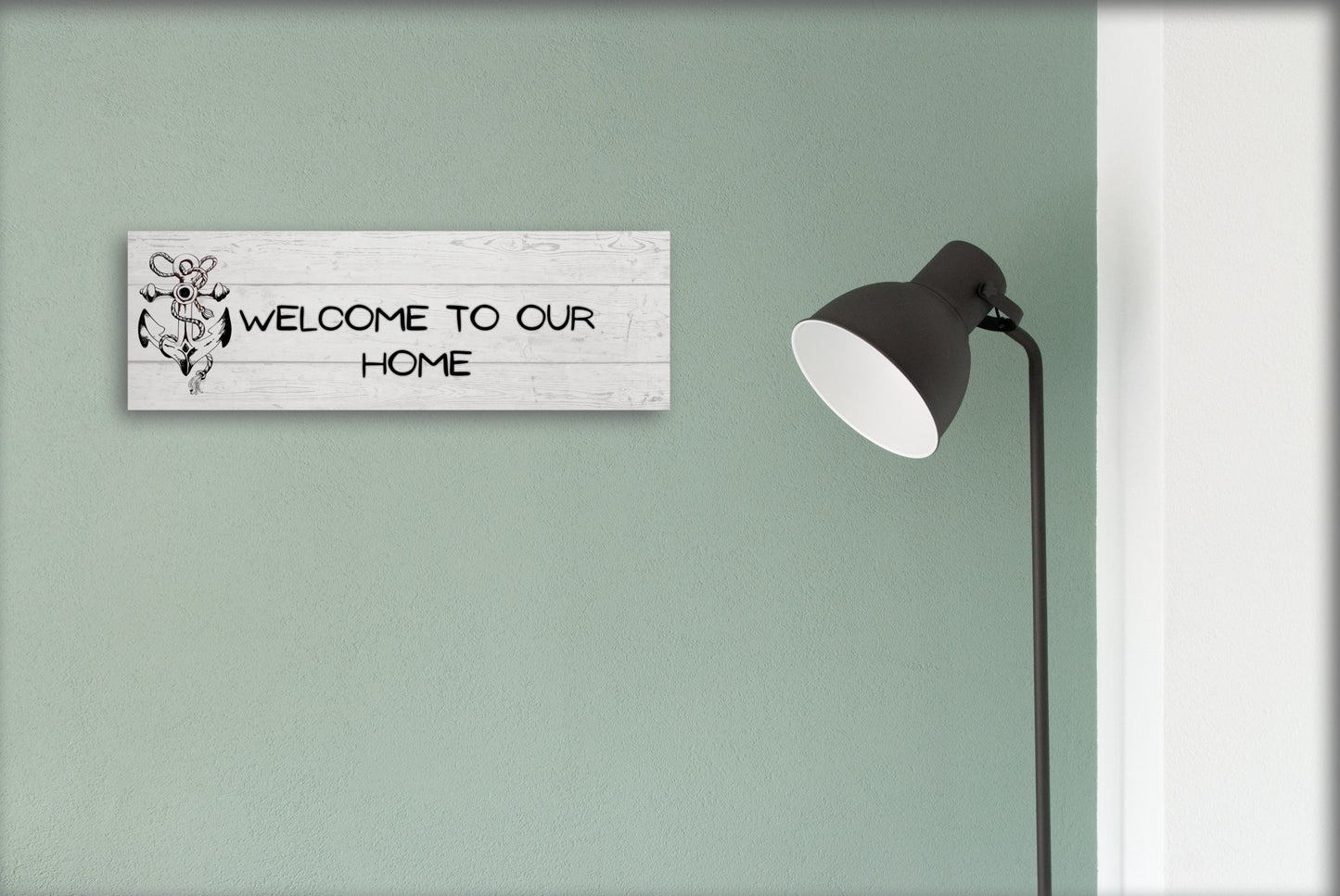 Welcome to our home MDF sign